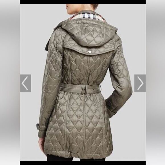 - Burberry Finsbridge Belted
Quilted Jacket. Pristine condition with tags - Picture 2 of 8